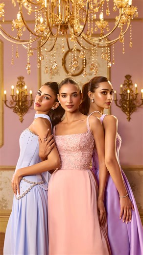 the magic of getting ready together made more whimsical with the NEW Nykaa Cosmetics x Bridgerton collection 🩵🦋 shop the limited edition all-in-one face & eye palette, creamy matte lipsticks and pastel nail paints exclusively on Nykaa! (Nykaa Cosmetics, new launch, bridgerton, makeup haul, eyeshadow palette, creamy mattes) | Nykaa Cosmetics