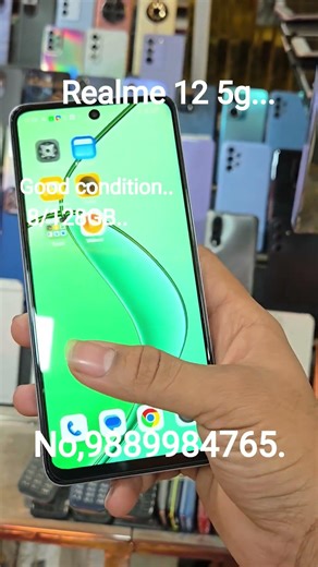 realme 12 5g model send hand phone in Ashutosh mobile nandganj market no 9889984765...#ashutosh ....