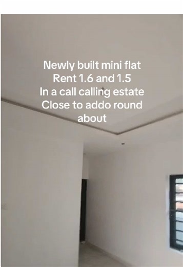 Affordable Newly Built Mini Flats for Rent near Addo