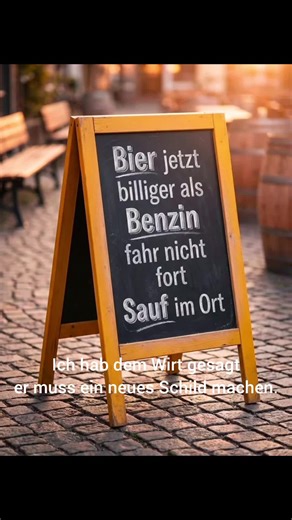 Der Schildermacher war wieder da. Nachdem alle das erste Bild gesehen haben, habe ich dem Wirt vertickert er soll ein neues Schild machen. Hat er gemacht. Diesmal mit Döner. Is ja auch teuer. . . . #döner #teuer #inflation #spaß #benzin