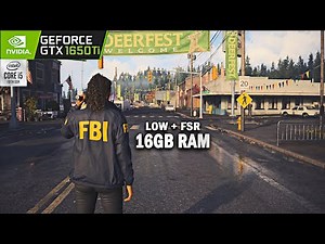 Alan Wake 2 I Saga Gameplay I GTX 1650 ti + i5 10th GEN + 16GB RAM I Low + FSR I Performance Test