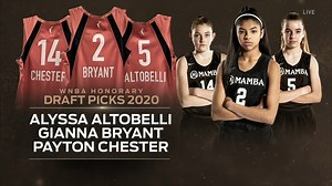 205K views · 4.2K reactions | The WNBA pays tribute to the lives of Alyssa Altobelli, Gianna Bryant and Payton Chester by selecting them as honorary draftees in the 2020 #WNBADraft. | WNBA | Facebook