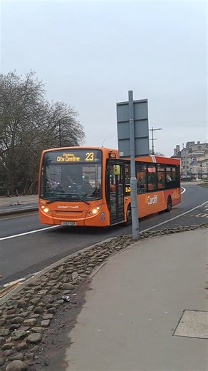 Cardiff Bus 256 on the 23 to City Centre #cardiffbus #buses