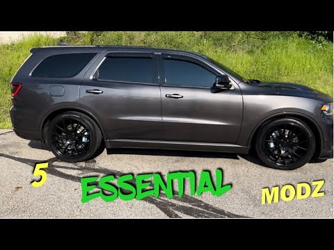 DURANGO RT: 5 “ESSENTIAL MODIFICATIONS” TO DO!