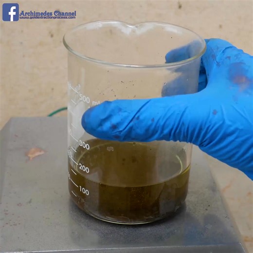 8.5K views · 130 reactions | electrolytic gold recovery process from old cpu computer ตอนที่ 9 | Archimedes Channel | Facebook