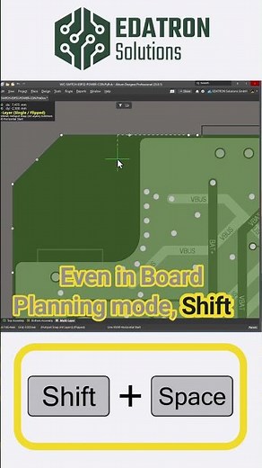 ALTIUM ROUNDED PCB, REGION, TRACK, POLYGON AND MORE #shorts #altium #pcbdesign