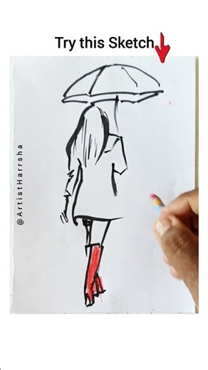 try this Sketch #alearnart #artwork #Trending #artclass #shorts #newvideo