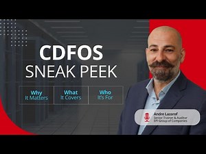 CDFOS (Certified Data Center Facilities Operations Specialist) Training Course and Certification