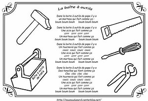 Comptine la boîte à outils de papa