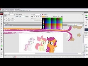 MLP Animation Analysis: Painting Zip Lines