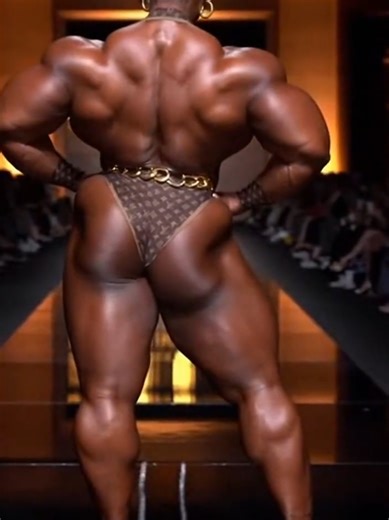 Embrace the Thick Black Muscles on the Catwalk