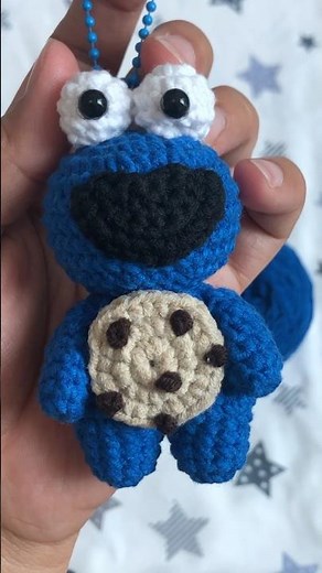 Crochet Cookie Monster #handmade #crochet
