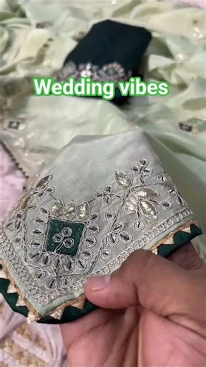 Wedding wear saree #trending #saree #sareefashion #aesthetic #ytshorts