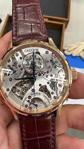 WatchProfessor - Carson Chan | Seiko Credor Sonnerie - I had the unique opportunity to experience the Seiko Credor Sonnerie, a marvel in watchmaking, thanks to Grand... | Instagram