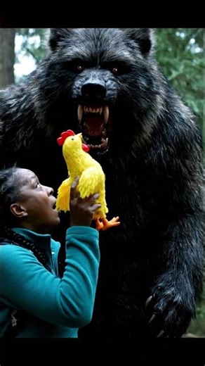 How to tame a forest monster.