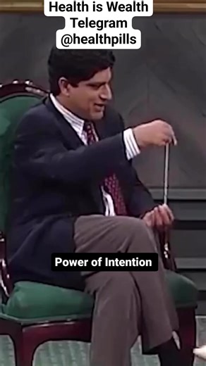 4.5K views · 66 reactions | The Power of Intention - Mind is over matter With our willpower we can change the outcome of our life which is demonstrated in this simple video by Deepak Chopra. This also shows that each cell in your body listen to the whispers of your mind. So allow only positive things in your mind and don't do things that damage your mind. #mindovermatter #powerofintention | Health is Wealth | Facebook