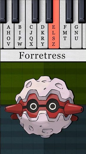 Pineco and Forretress turned into musical jingles! #pokemon #piano #jingle