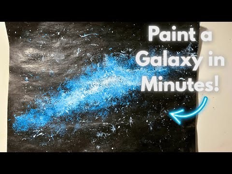 ANYONE Can Paint This Galaxy (No Experience Needed!)
