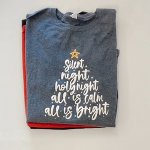 Check out our Christmas Tees!! Shop our sale and get a free Christmas tote! 🎄⭐️ Shop now: https://www.eternallightco.com/collections/christmas-tees-4-for-50 | Eternal Light Co.
