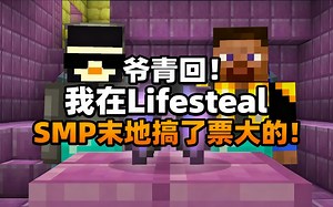 [中配]爷青回！我在Lifesteal SMP末地搞了票大的！ - SB737+