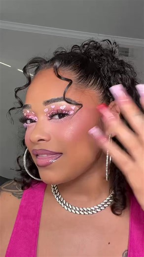 Valentine's Day Heart Makeup Tutorial