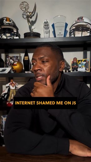 Ryan Clark on Instagram: "So that’s how the Innanet going to do me on J5? Here I am thinking I’m clean and @andrejuliusofficial talking about the size of my “seat”, & somebody gon’ say my button was holding on for dear life! Stop talking about my ASSets in the comments too. You know what I’m done with y’all! I was still sharp tho! Yo♦️👌🏾 😂😂😂😂😂 #RCconfessionals #ChroniclesOfaFatMan #TakingOverForThe99and200s"