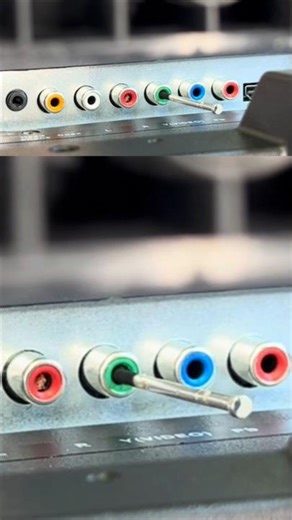 Fixing a Broken TV Port (and a Lesson in Humility) #shorts