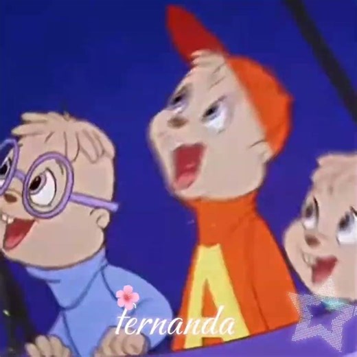 simo alvin teodoro jeanette brittany eleanor 💙 ❤️ 💚 💜💓💚 #estrella #alvinandthechipmunks
