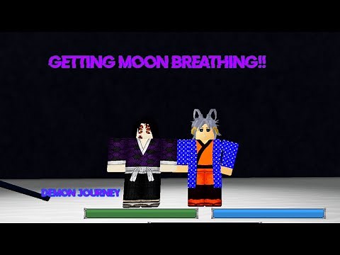 🌙How to get Moon Breathing!!🌙l Demon Journey