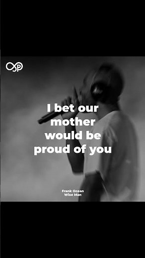 Wise man - Frank Ocean #Wiseman #frankocean #lyrics