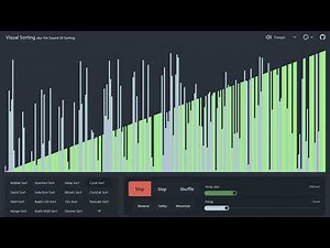 【Cycle Sort】ソートアルゴリズムを色と効果音でわかりやすく示す「Visual Sorting／The Sound Of Sorting」