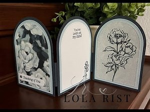 A Tri-fold Arch Card with the Everyday Arches!