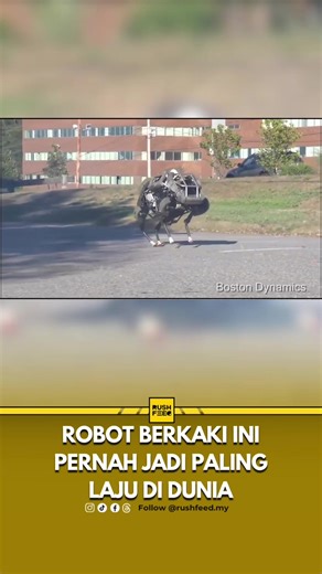 WildCat: Robot Berkaki Empat Paling Laju dari Boston Dynamics