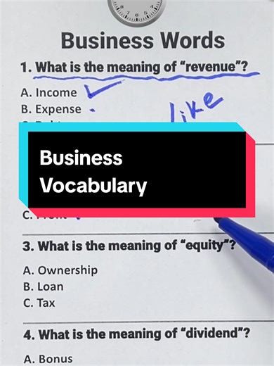Master Key Business Vocabulary in English