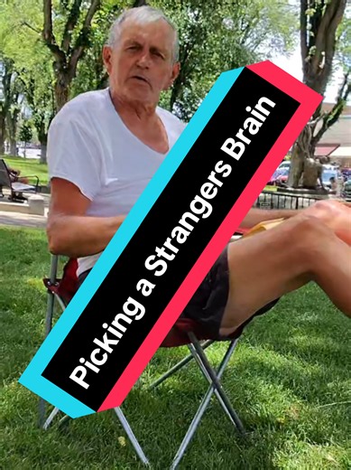 Older Man Sharing Wisdom: Grounding Conversations and Connections