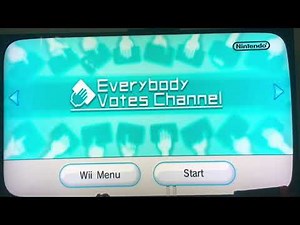 My Wii Menu 2021