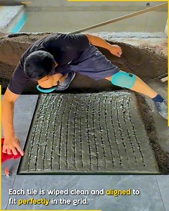 174K views · 311 reactions | Professional Floor Tile Installation Guide. #TileLaying #FloorWork #ConcreteBase #SmartConstruction #PerfectFinish | Jogi Jokes | Facebook