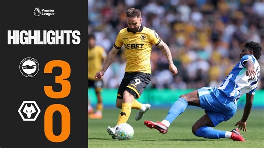 Defeat at the Amex | Brighton & Hove Albion 3-0 Wolves | Highlights