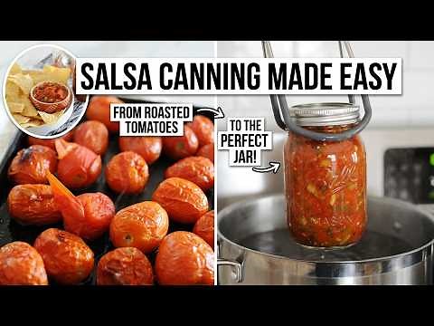 Perfectly Sealed Salsa Jars Every Single Time | How to Can Salsa