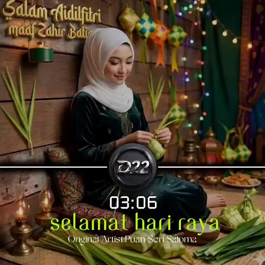 Lagu Raya Puan Sri Saloma: Selamat Hari Raya