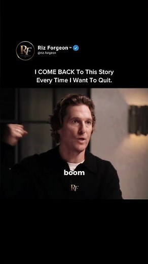 The Video I Rewatch Every Time I Want to Quit — McConaughey's Dad👇#motivation#mindset #mcconaughey