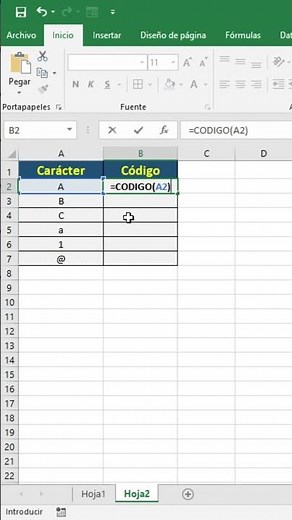 Discover the hidden letter code in Excel 🤯 (CODE function) #excel #shorts #microsoft #viral