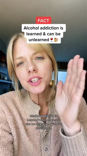 Alcohol addiction is a learned behavior and it can be treated as such. It is possible to unlearn addiction today with neuroscience treatments, such as the Sinclair Method. Click the link in my bio to learn more. 🔗 #soberstory #thesinclairmethod #naltrexonetreatment #sobriety #harmreduction #alcoholism #recoverystory | Thrive Alcohol Recovery