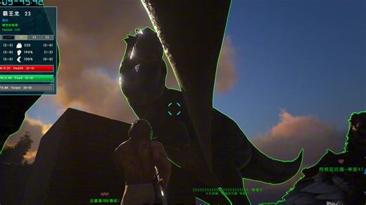 〔原版方舟〕方舟第九期，瑞克成功坐上方舟宝座，骑在了南方巨兽龙的身上，无敌！！