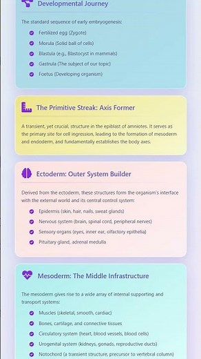 Gastrulation and Formation of Germ Layers