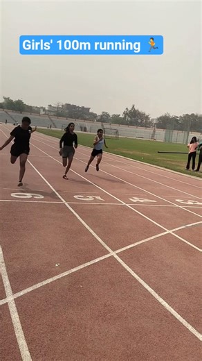 girls' power 100m running 🏃🫡 #running #sprint #girlpower #athletics #motivation #viralvideo#ytshorts