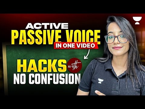 Active and Passive Voice | Class 8 English Grammar | Juhii Mam