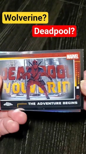 Deadpool 2025 Topps Chrome Blaster Pack 1 #marvel #toppschrome #tradingcards #packopening #deadpool