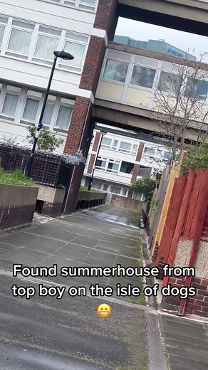 Exploring the Summerhouse from Top Boy on Isle of Dogs