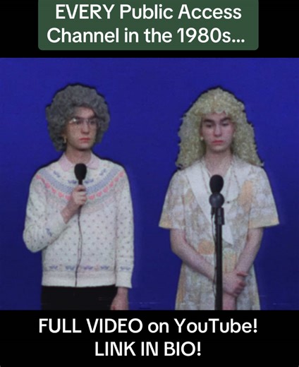 Exploring Every Public Access Channel in the 1980s